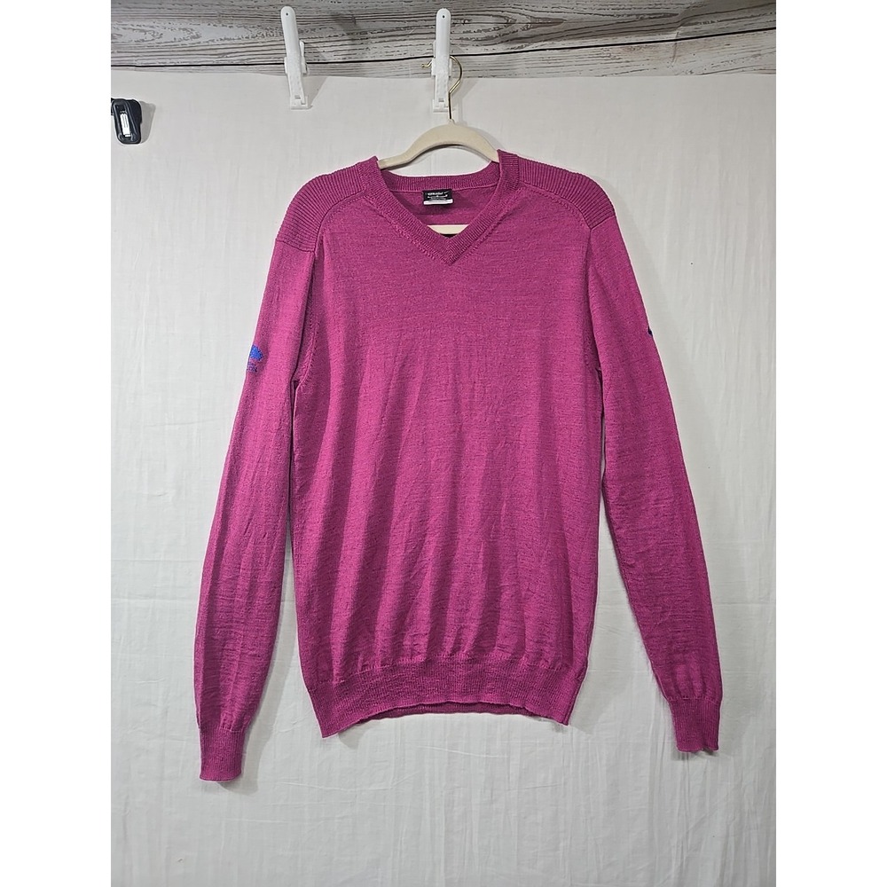 Nike Golf Merino‎ Wool Blend Pull Over Sweater Women's Size M Tour Performance